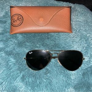 Ray-Ban Aviator Gold RB3025 181/71 58-14-135 Sunglasses